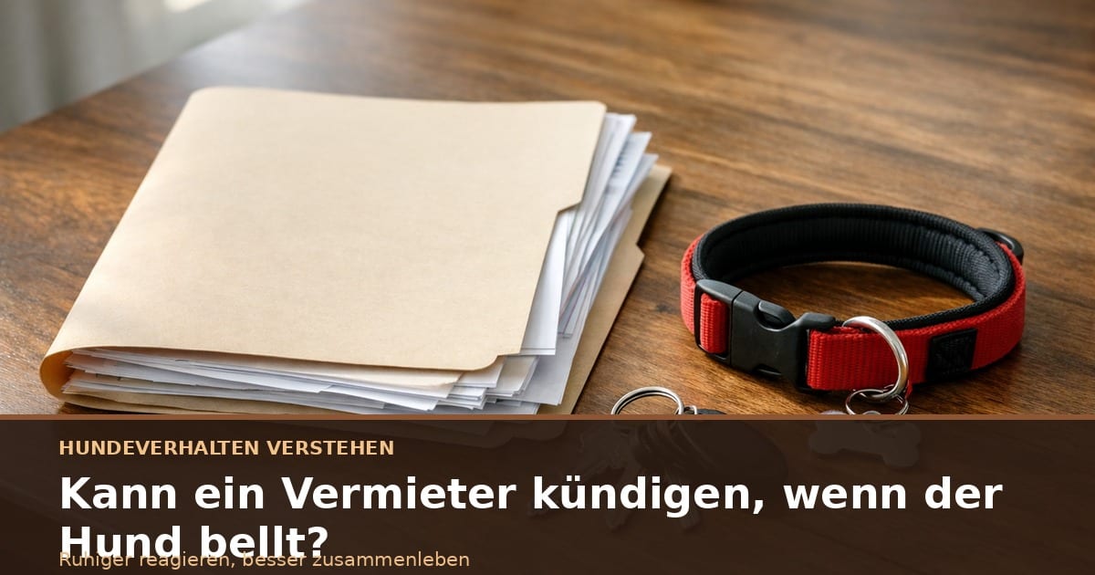 Ordner mit Unterlagen, Schlüsselbund und Hundehalsband auf einem Holztisch.