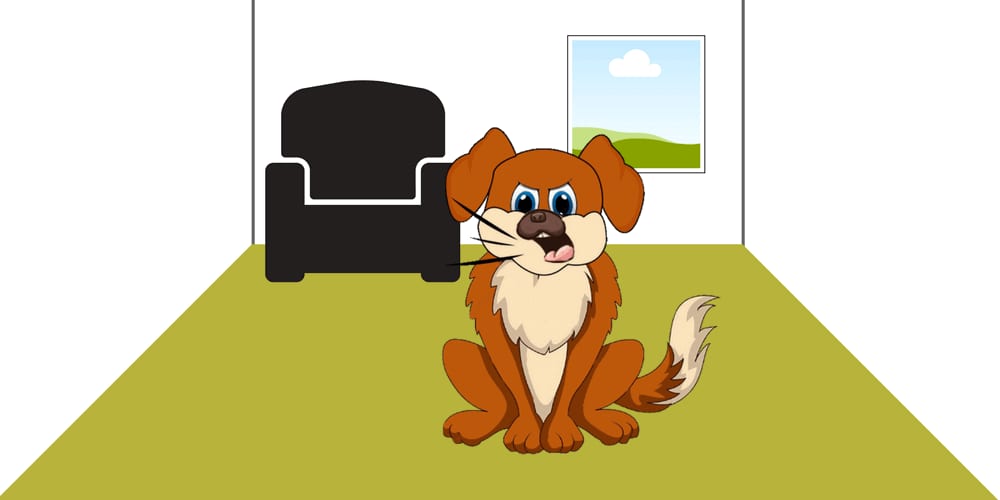 Hund bellt wenn alleine
